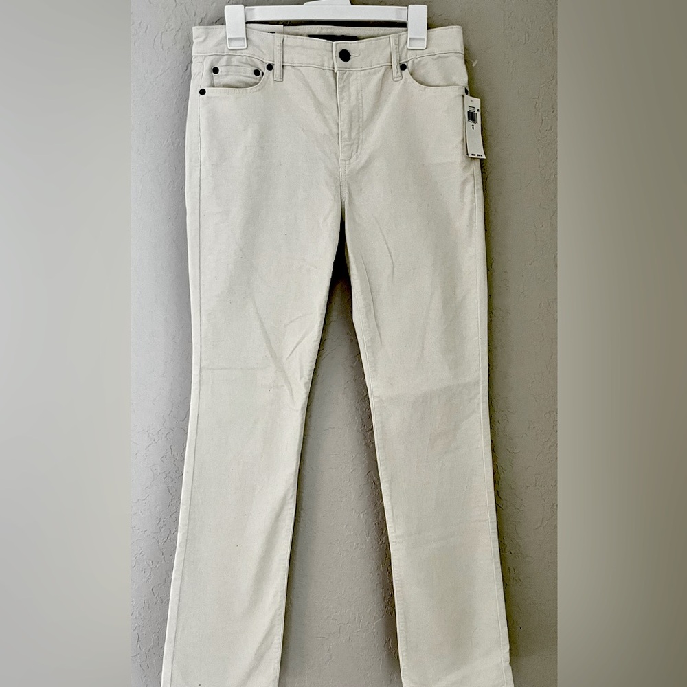 PALE CREAM RALPH LAUREN PREMIER STRAIGHT